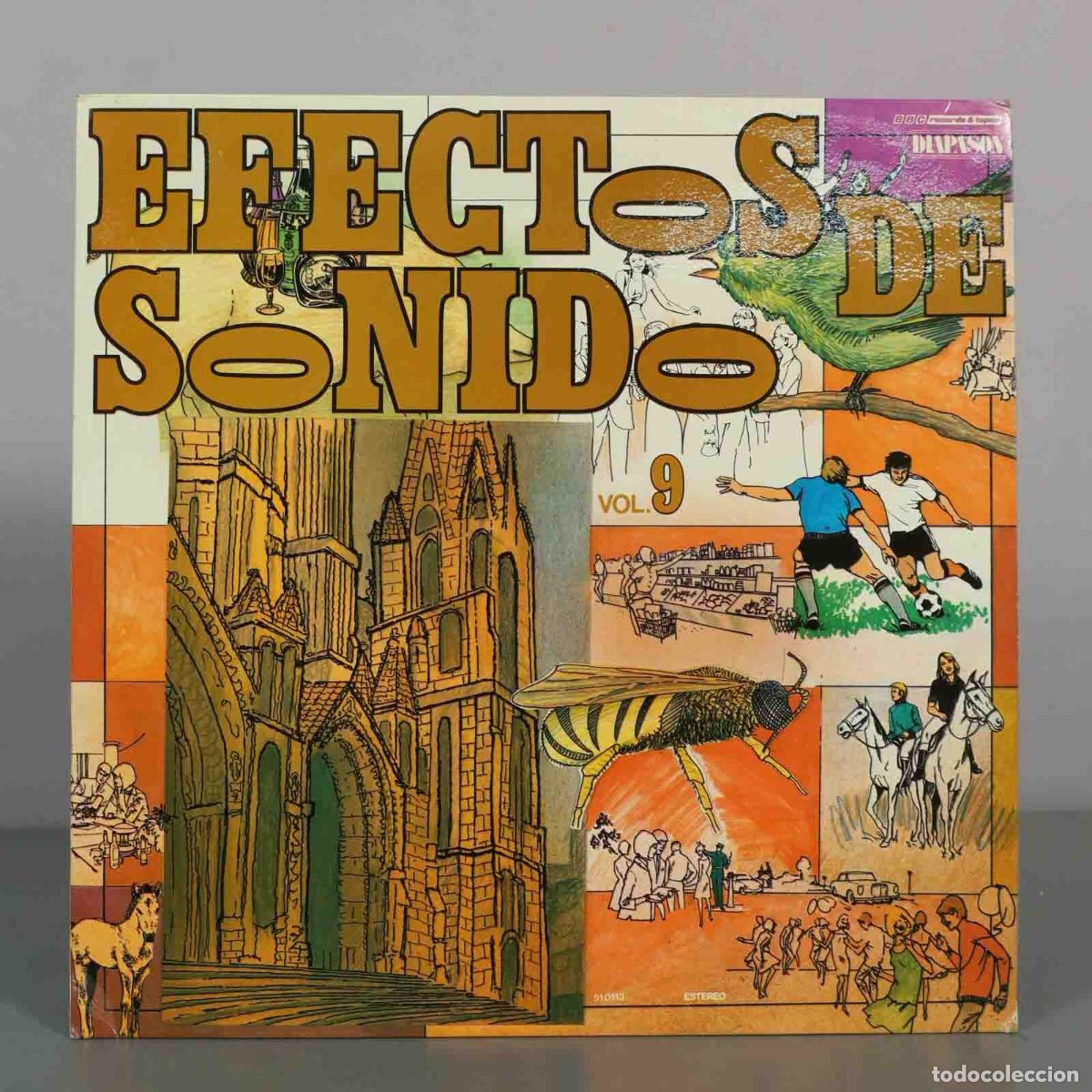 Discos de vinilo: LP. Efectos De Sonido Vol. 9