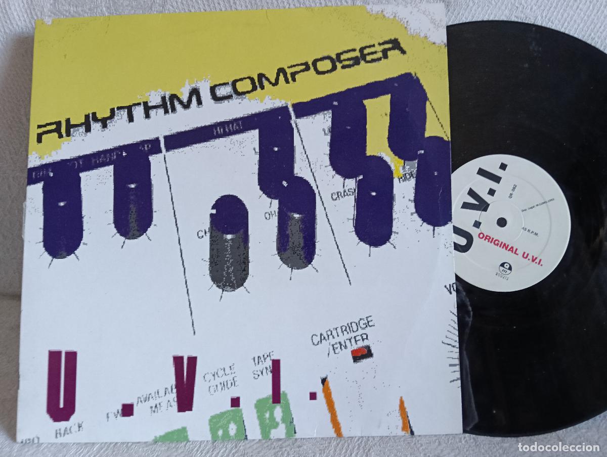 Discos de vinilo: U.V.I. Rhythm Composer Maxi Excelente estado.Ver titulos y dem&aacute;s informaci&oacute;n en fotos.Pedido m&iacute;nimo