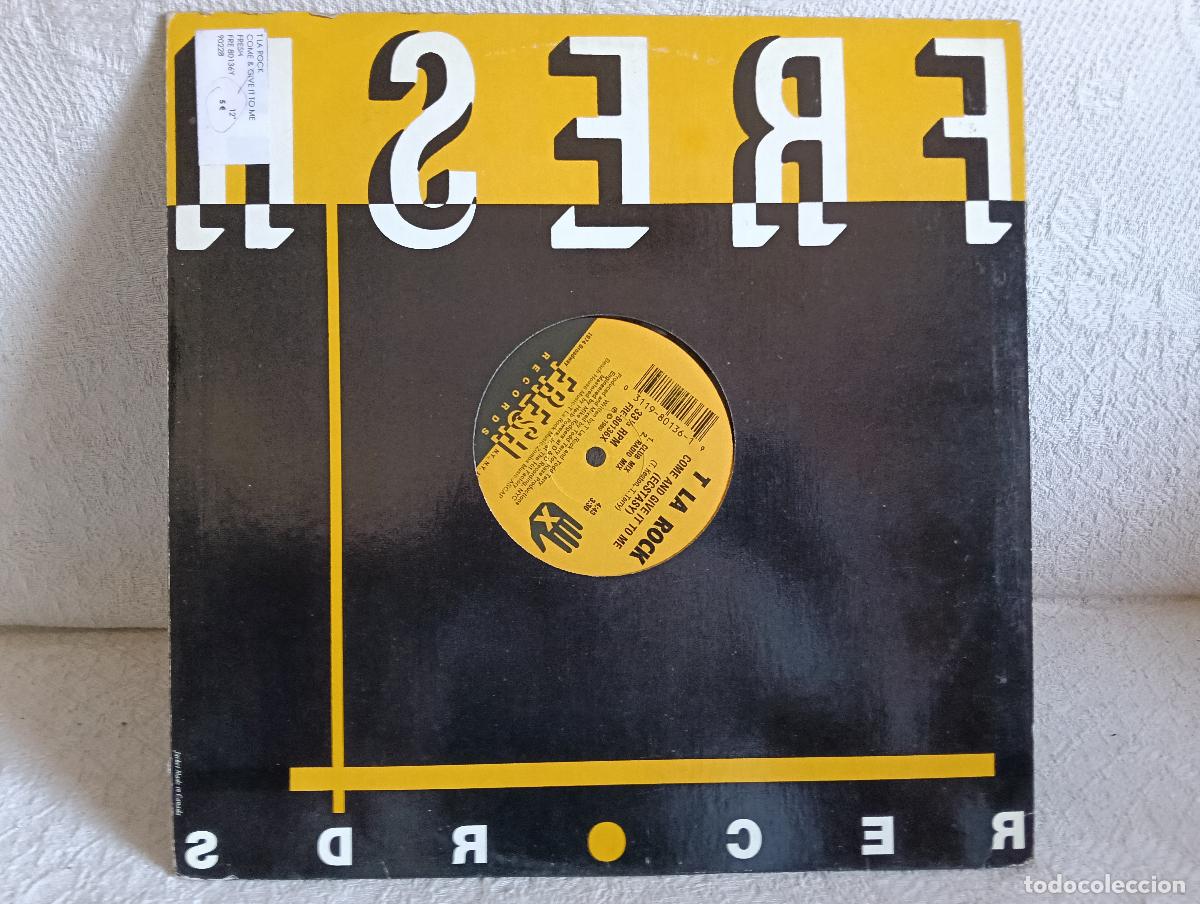 Discos de vinilo: T LA ROCK Como And Give Maxi Excelente estado.Ver titulos y dem&aacute;s informaci&oacute;n en fotos.Pedido m&iacute;nimo