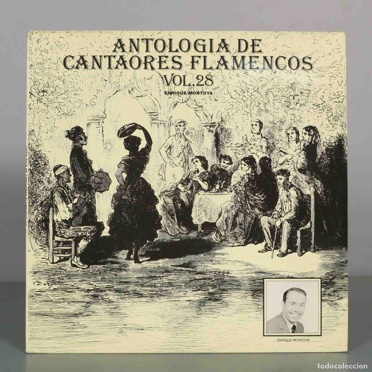Discos de vinilo: LP. Antologia de Cantaores Flamencos Vol. 28 - Enrique Montoya