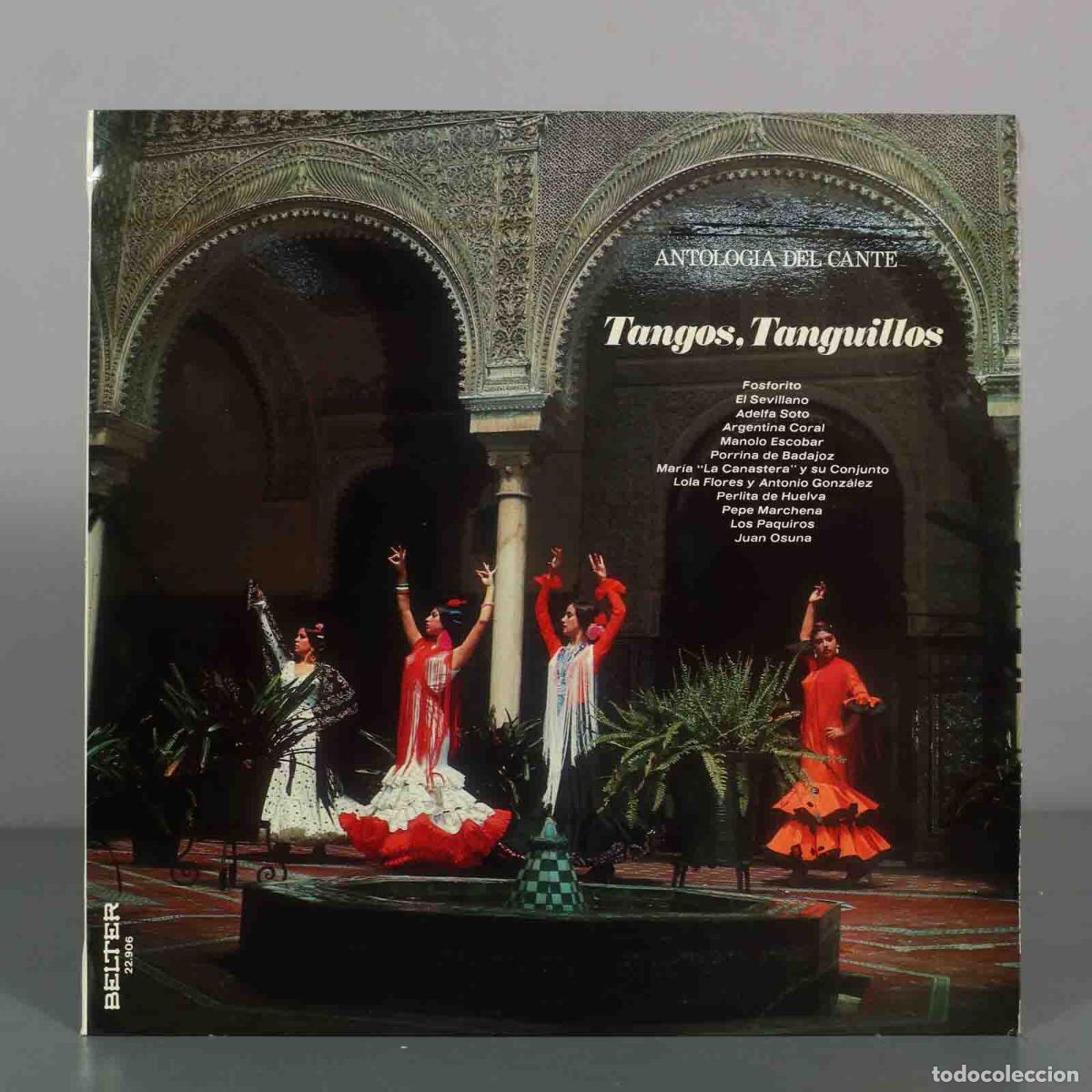 Discos de vinilo: LP. Antolog&iacute;a Del Cante Vol. VI: Tangos, Tanguillos - Varios Artistas