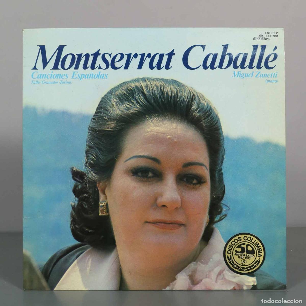 Discos de vinil: LP. Canciones Espa&ntilde;olas - Montserrat Caball&eacute;, Miguel Zanetti