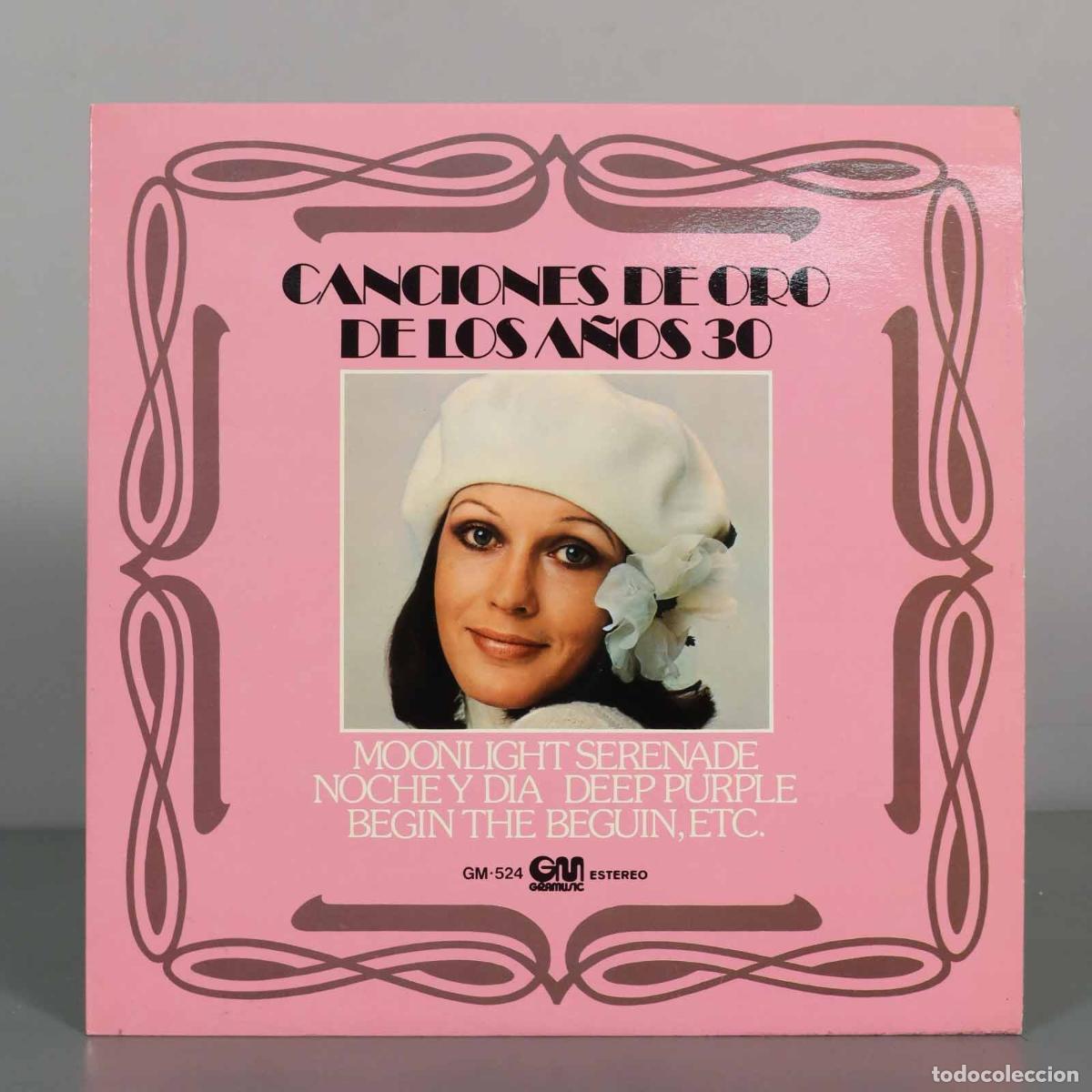 Discos de vinilo: LP. Canciones de oro de los a&ntilde;os 30