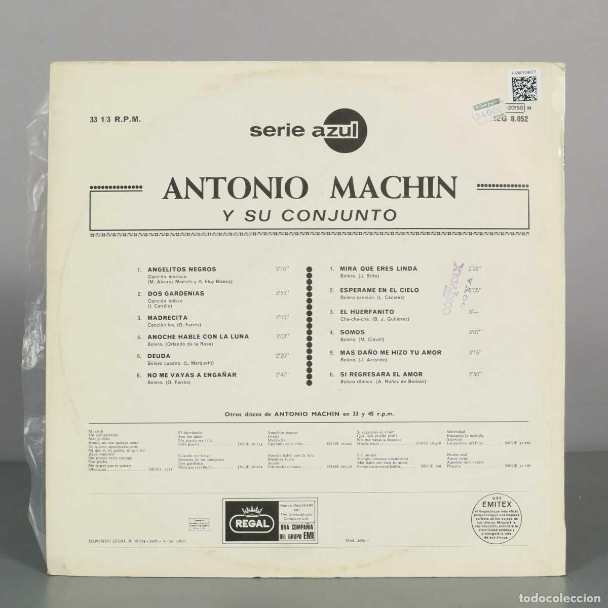 Discos de vinilo: LP. Antonio Mach&iacute;n y su Conjunto - Foto 2