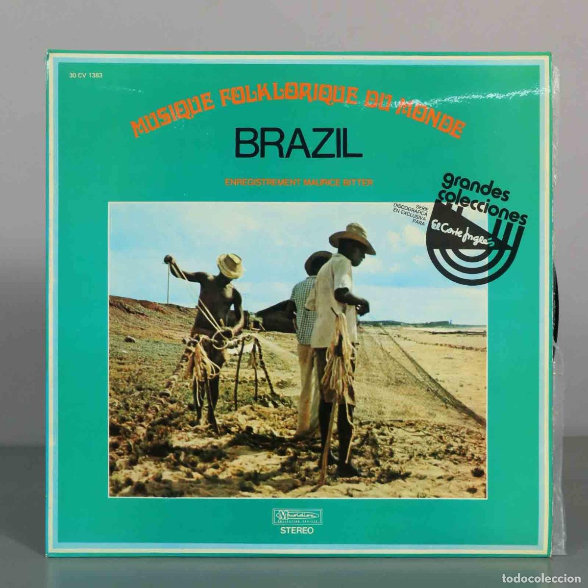 Discos de vinilo: LP. Musique Folklorique du Monde Brazil - Maurice Bitter
