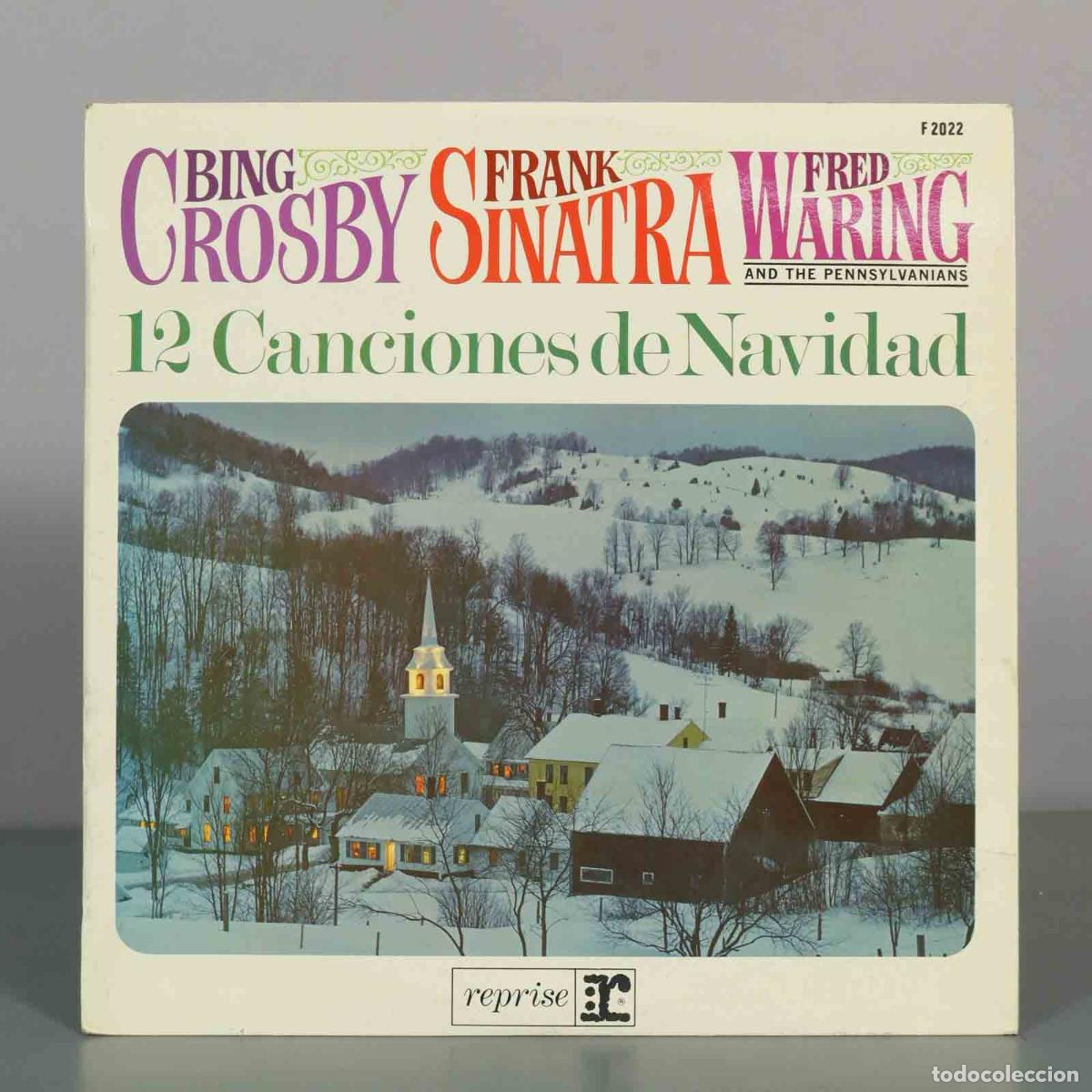 Discos de vinilo: LP. 12 Canciones de Navidad - Bing Crosby, Frank Sinatra, Fred Waring and The Pennsylvanians