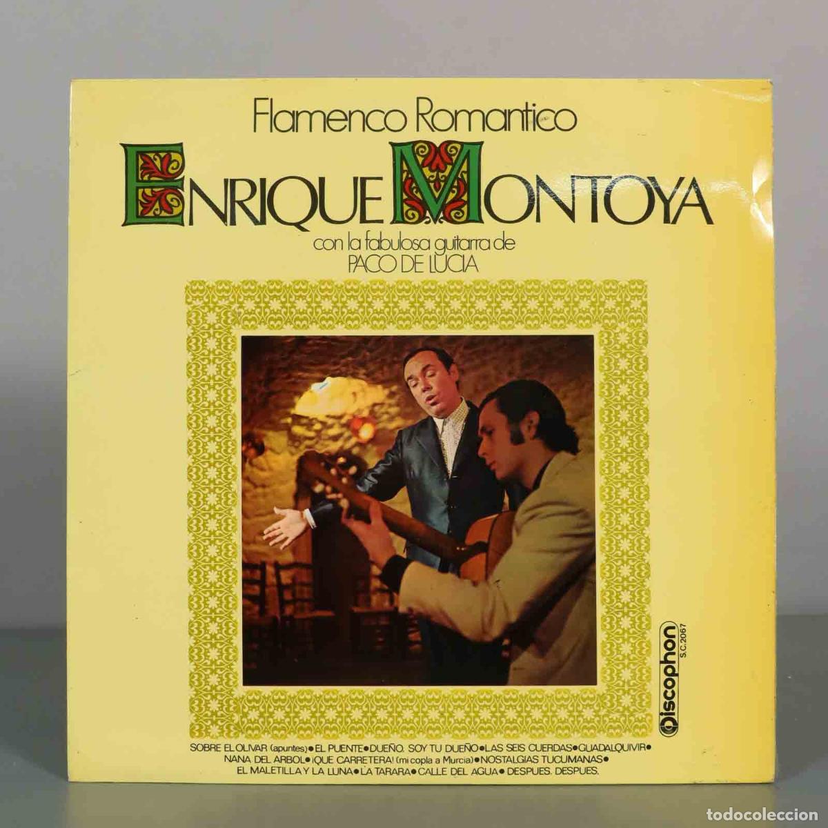 Discos de vinilo: LP. Flamenco Romantico - Enrique Montoya, Paco de Luc&iacute;a