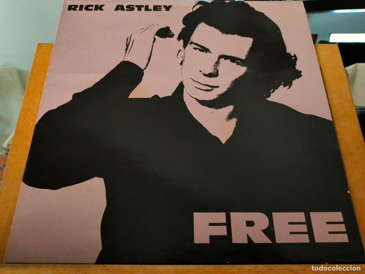 Discos de vinilo: RICK ASTLEY. FREE. RCA. 10 TEMAS. ENCARTE CON LAS LETRAS. 1991