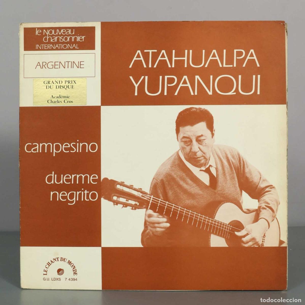 Discos de vinilo: LP. Campesino - Duerme Negrito - Atahualpa Yupanqui