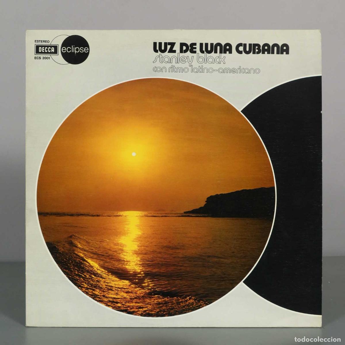 Discos de vinilo: LP. Luz de Luna Cubana - Stanley Black con Ritmo Latino-Americano