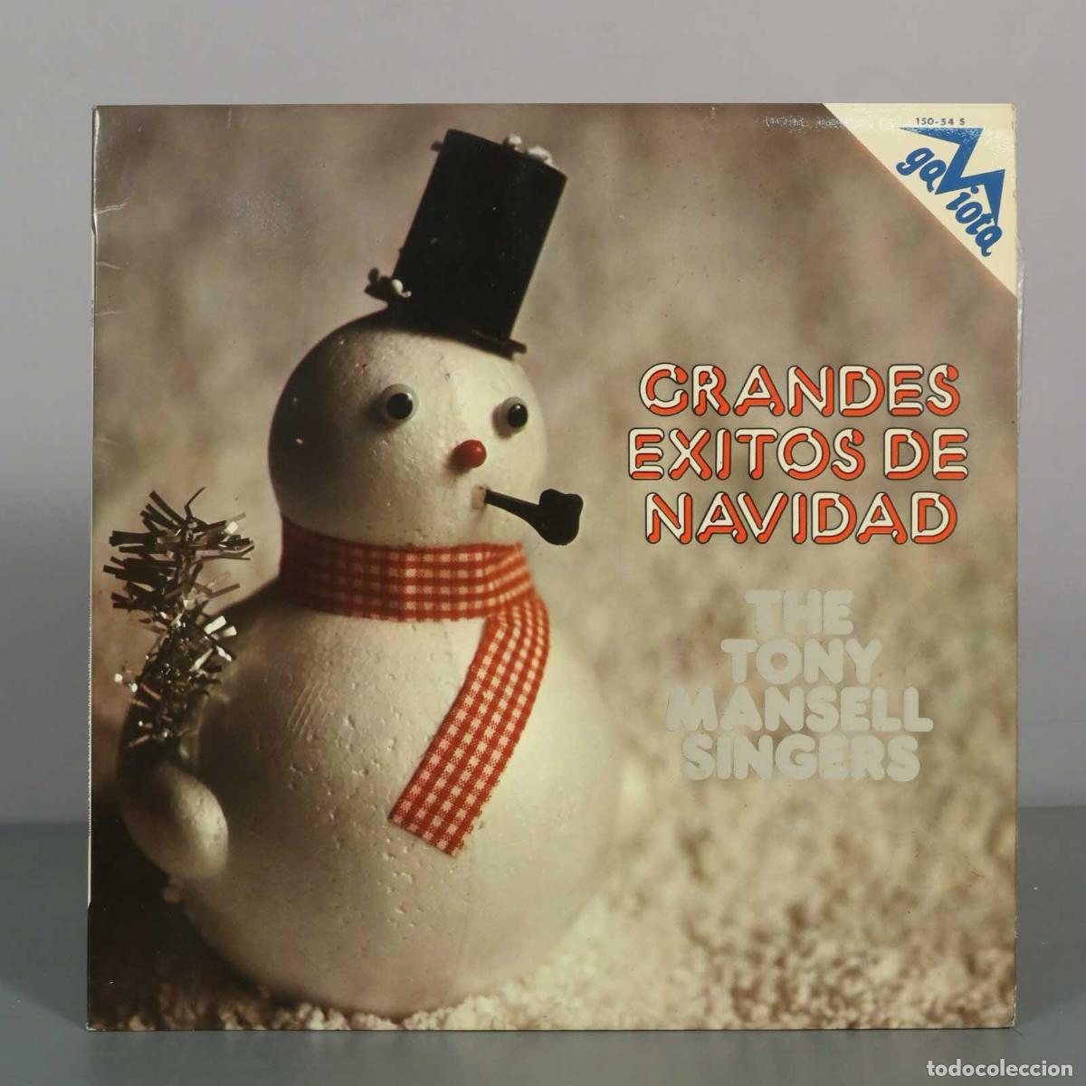 Discos de vinilo: LP. Grandes Exitos De Navidad - The Tony Mansell Singers