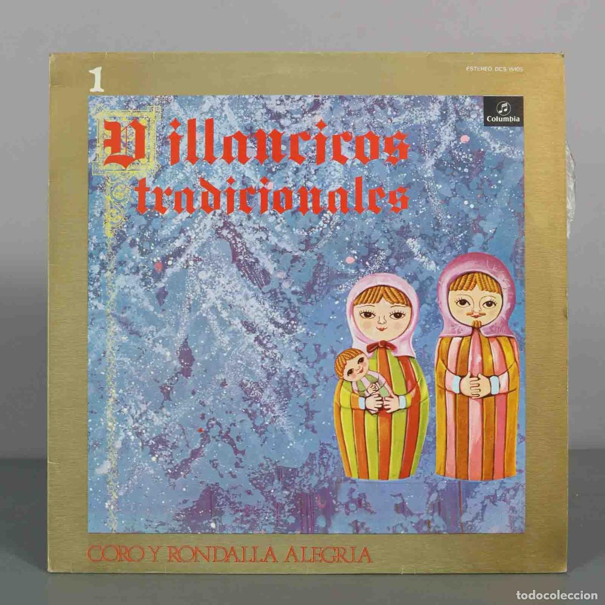 Discos de vinilo: LP. Villancicos Tradicionales 1 - Coro y Rondalla Alegr&iacute;a