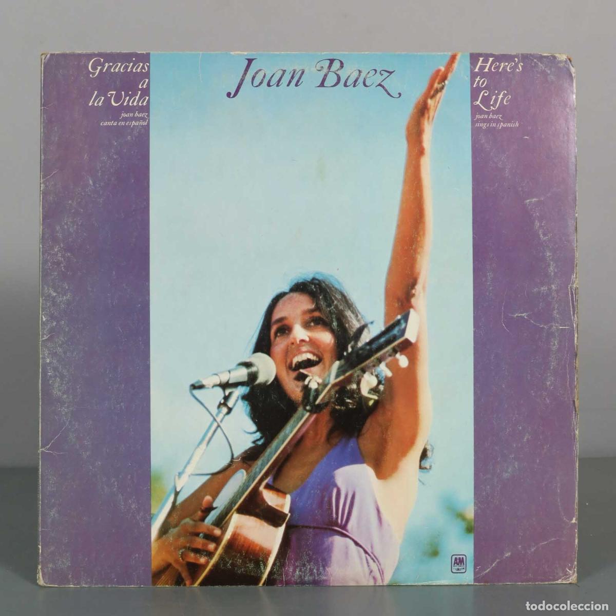Discos de vinilo: LP. Gracias a la Vida - Here&acute;s to Life - Joan Baez