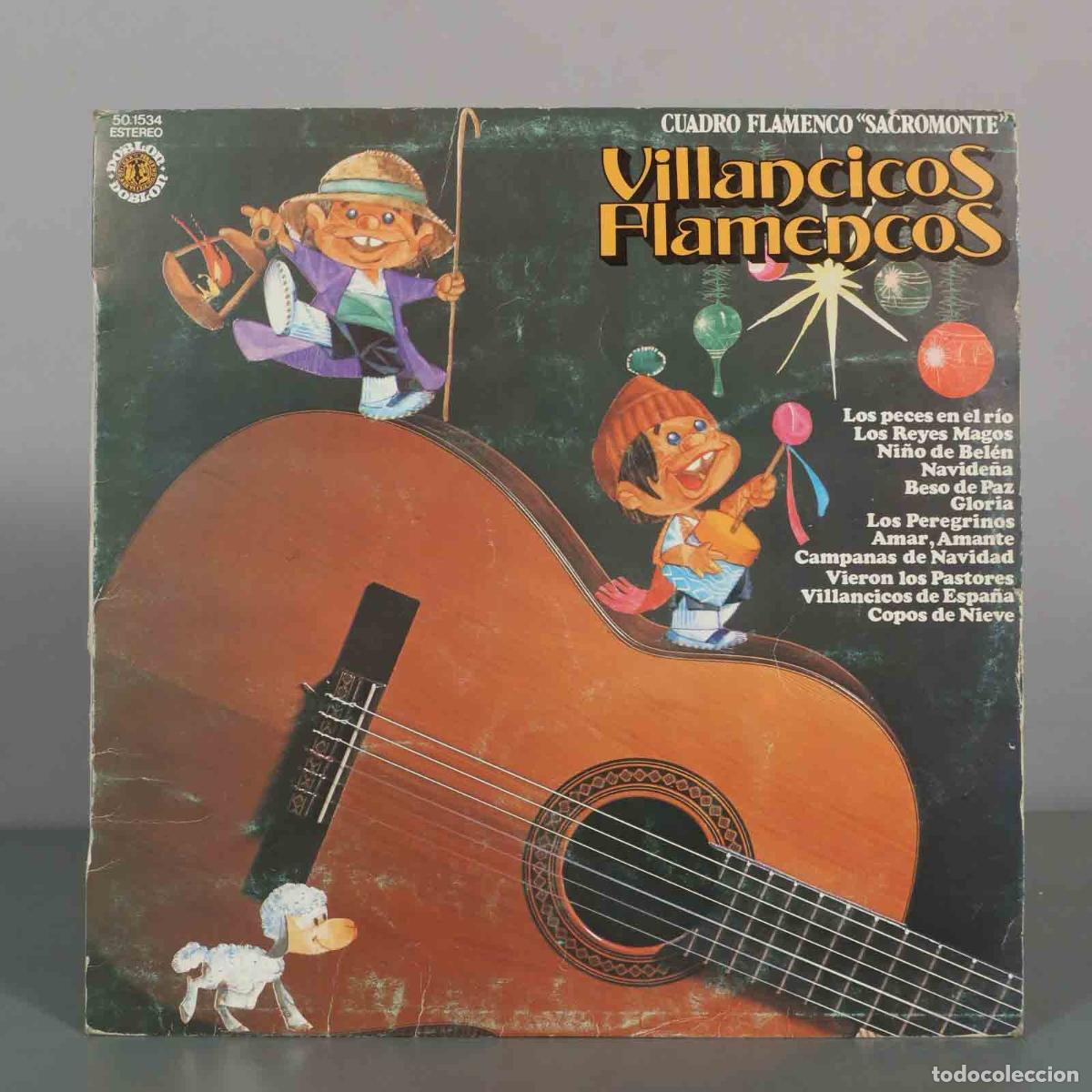 Discos de vinilo: LP. Villancicos Flamencos - Cuadro Flamenco Sacromonte