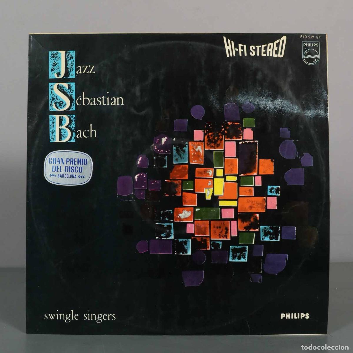 Discos de vinilo: LP. Jazz Sebastian Bach - Les Swingle Singers