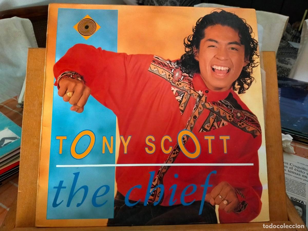 Discos de vinilo: TONY SCOTT. THE CHIEF. BLANCO Y NEGRO MUSIC. 11 TEMAS. TONY SCOTT. THE CHIEF. 1990