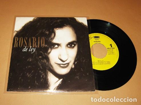 Discos de vinilo: ROSARIO - DE LEY - PROMO SINGLE - 1992