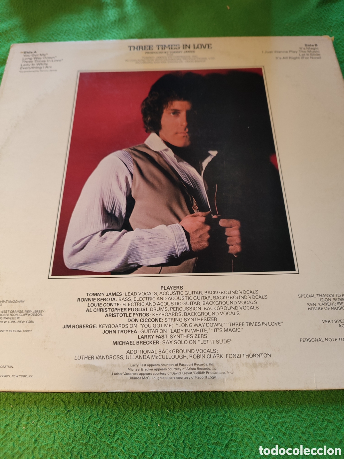 Discos de vinilo: Tommy James - Three times in love - Foto 2