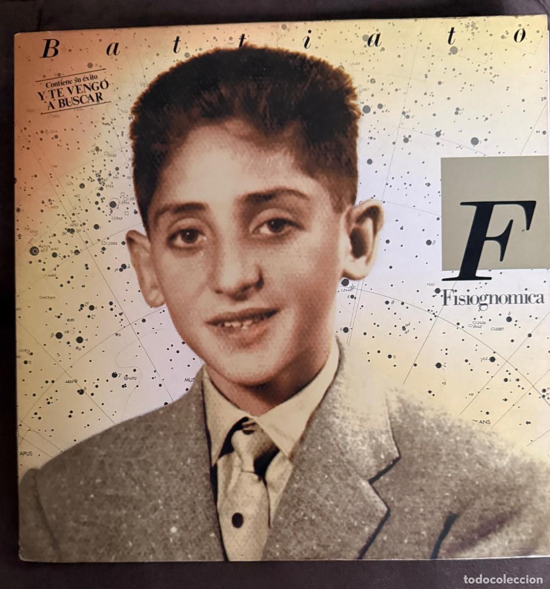 Discos de vinilo: Battiato &lrm;&ndash; Fisiognomica. Disco vinilo. Edic. Spain. 1988
