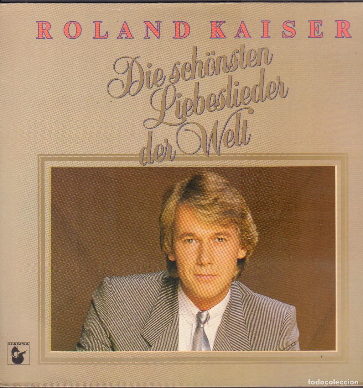 Discos de vinilo: ROLAND KAISER - DIE SCH&Ouml;NSTEN LIEBESLIEDER DER WELT / LP HANSA 1985 RF-26166
