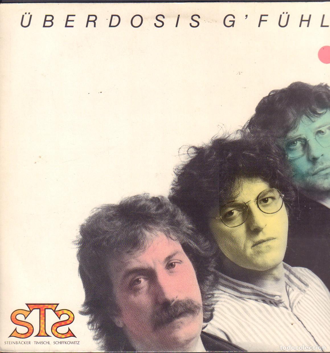 Discos de vinilo: STEINBACKER TIMISCH SCHIFFKOWITZ - &Uuml;BERDOSIS G'F&Uuml;HL / ENDLOS MUD.../ LP AMADEO 1984 RF-26168