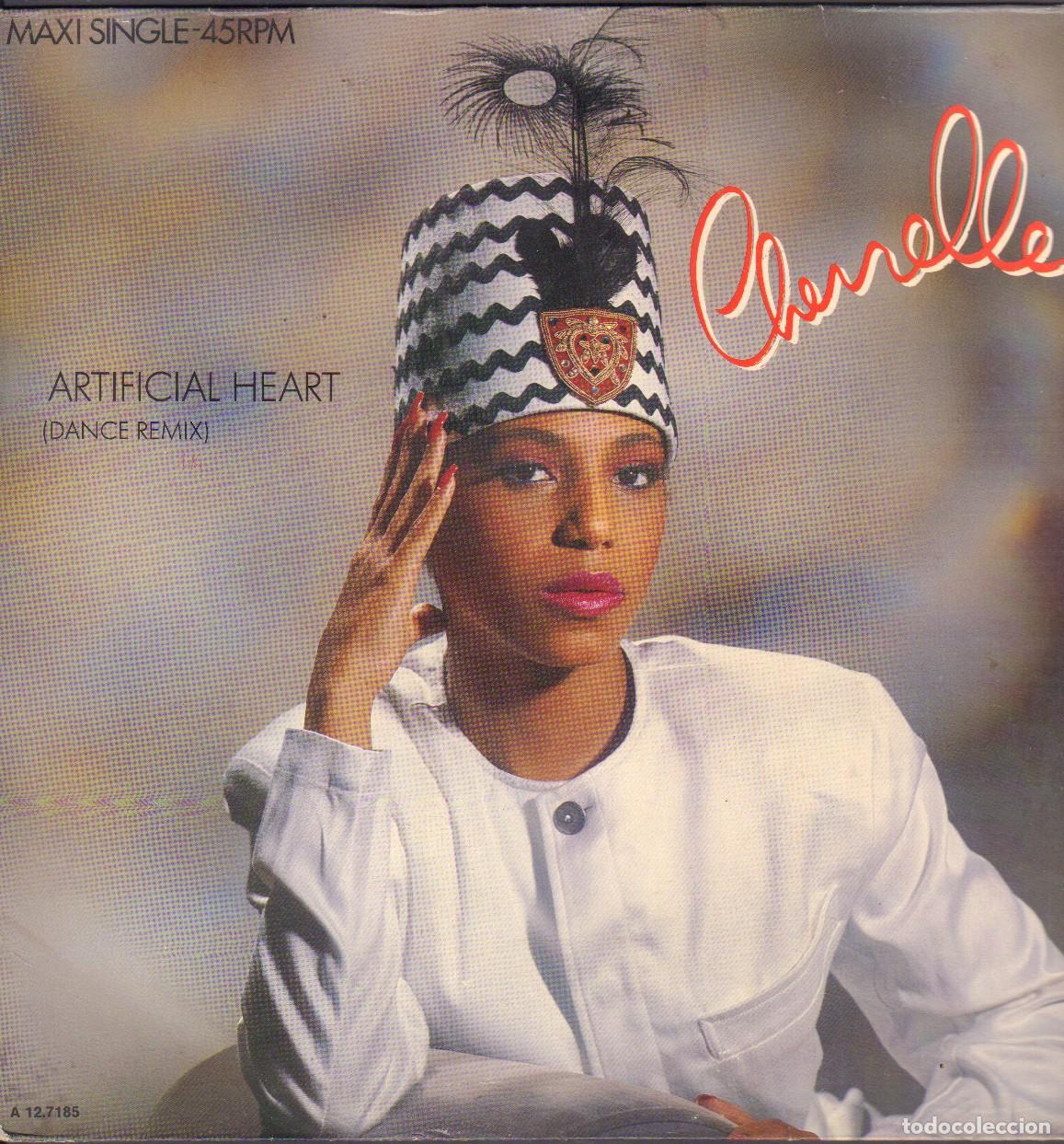 Discos de vinil: CHERRELLE - ARTIFICIAL HEART, OH NO TI'S U AGAIN / MAXISINGLE CBS 1986 RF-26173