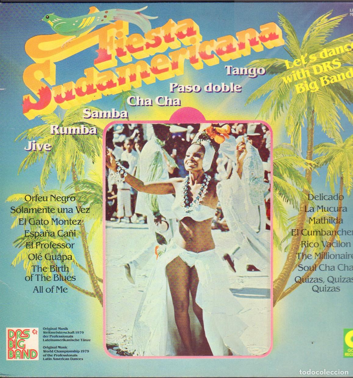 Discos de vinil: FIESTA SUDAMERICANA - ORFEU NEGRO, EL GATO MONTEZ, ESPA&Ntilde;A CA&Ntilde;I, THE BIRTH../ LP GOLD 1979 RF-26174