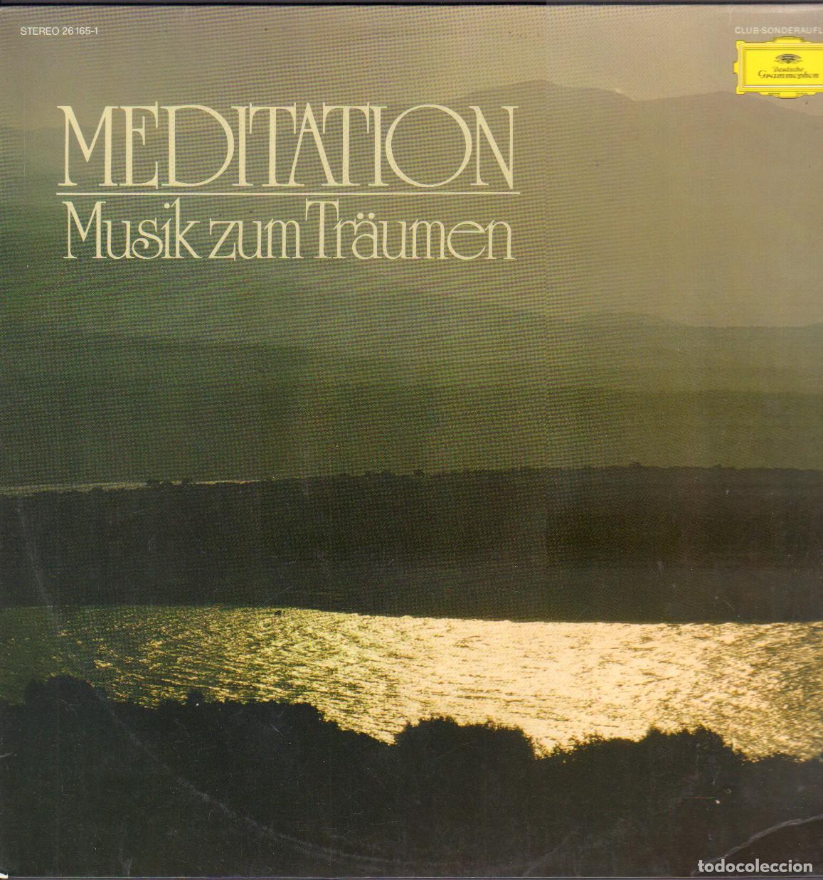 Discos de vinilo: MEDITATION - MUSIK ZUM TR&Auml;UMEN / SEBASTIAN BACK, BEETHOVEN.../ LP GRAMMOPHON 1972 RF-26183
