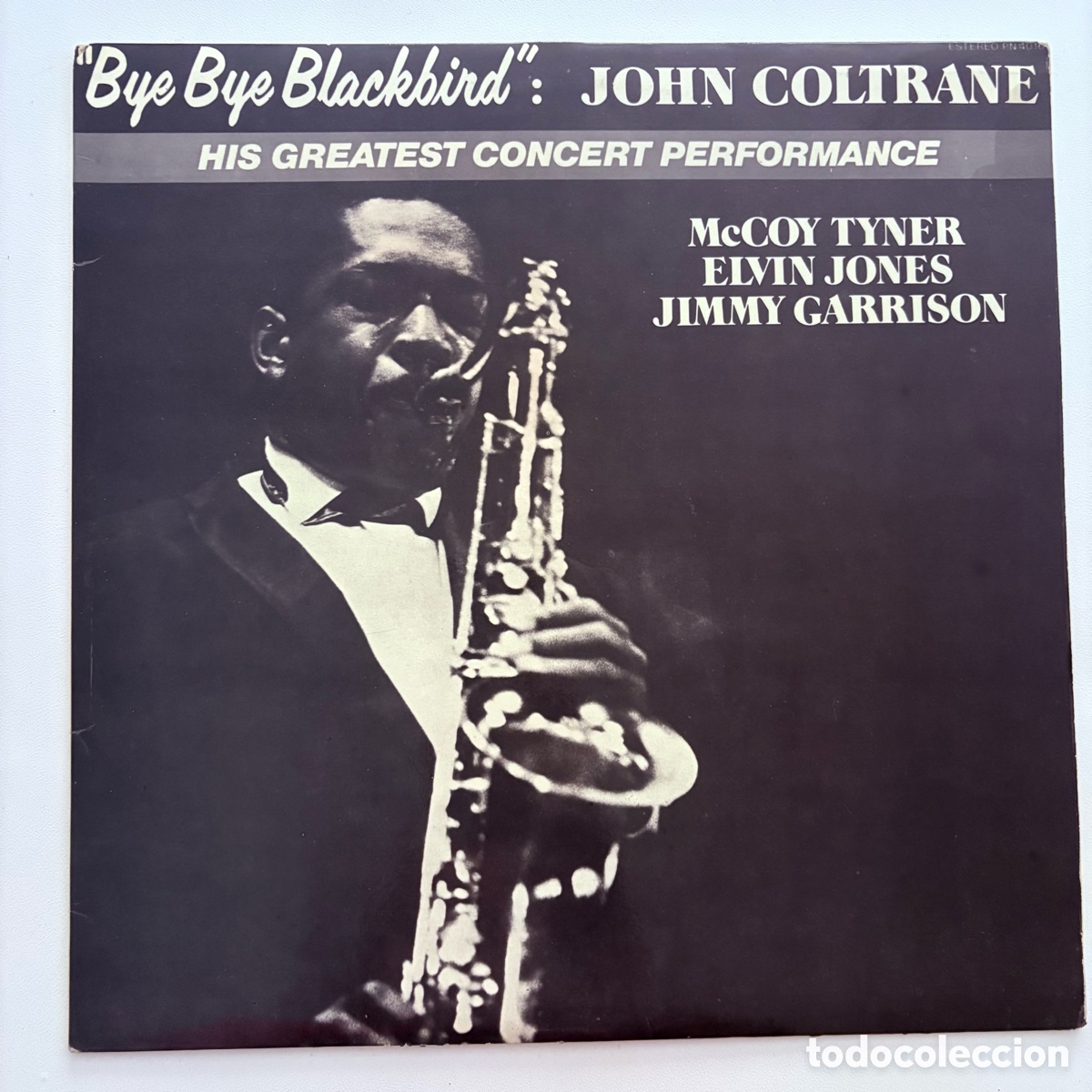 Discos de vinilo: lp John Coltrane &lrm;&ndash; Bye Bye Blackbird edicion espa&ntilde;ola de 1981