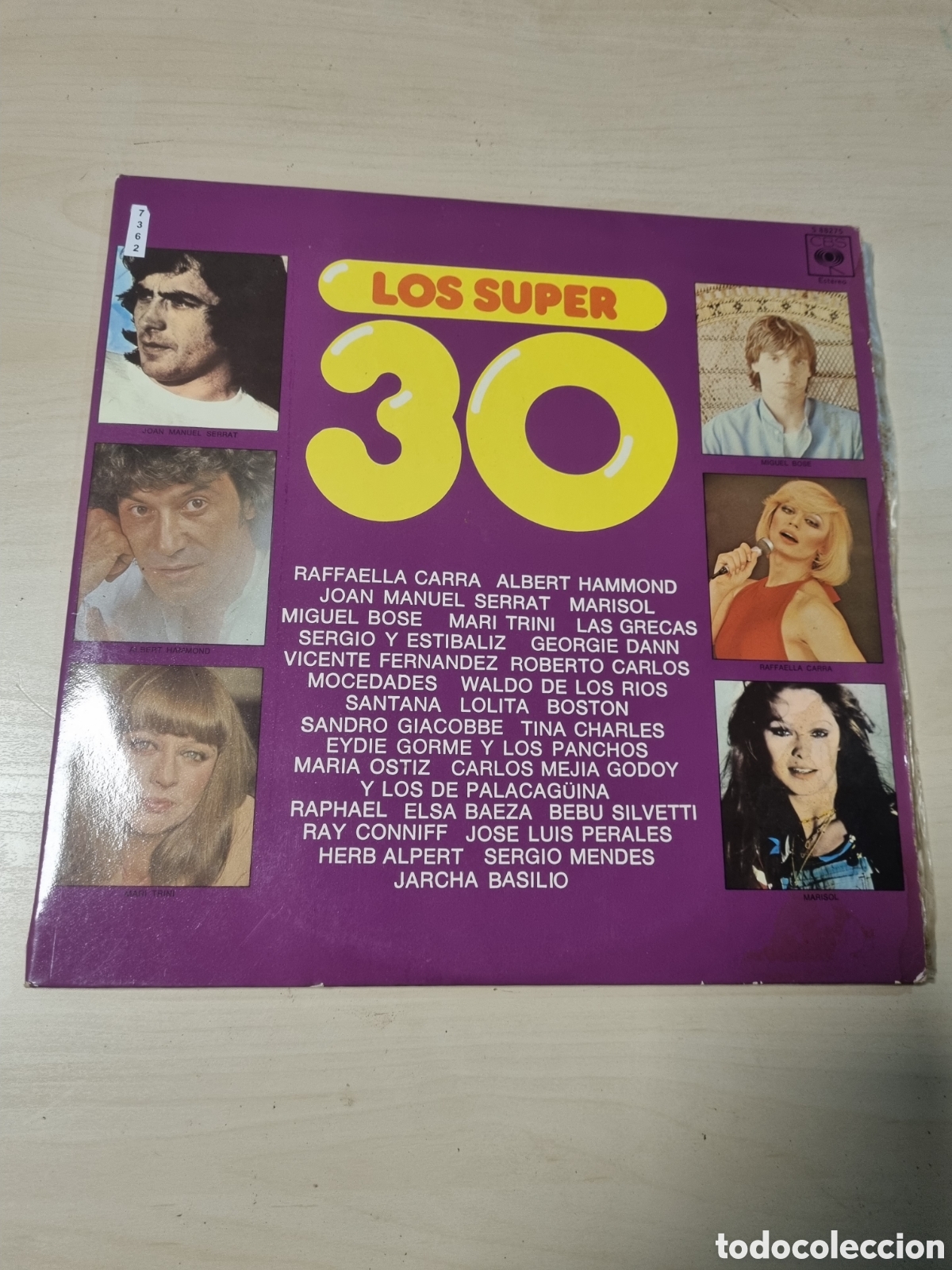 Discos de vinilo: VIN7362 los super 30 VINILO SEGUNDAMANO