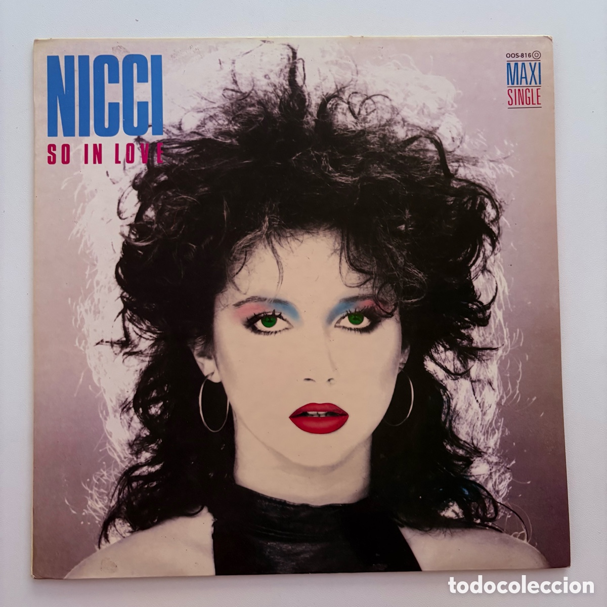 Discos de vinilo: maxi 12'' Nicci So In Love edicion espa&ntilde;ola promo de 1985