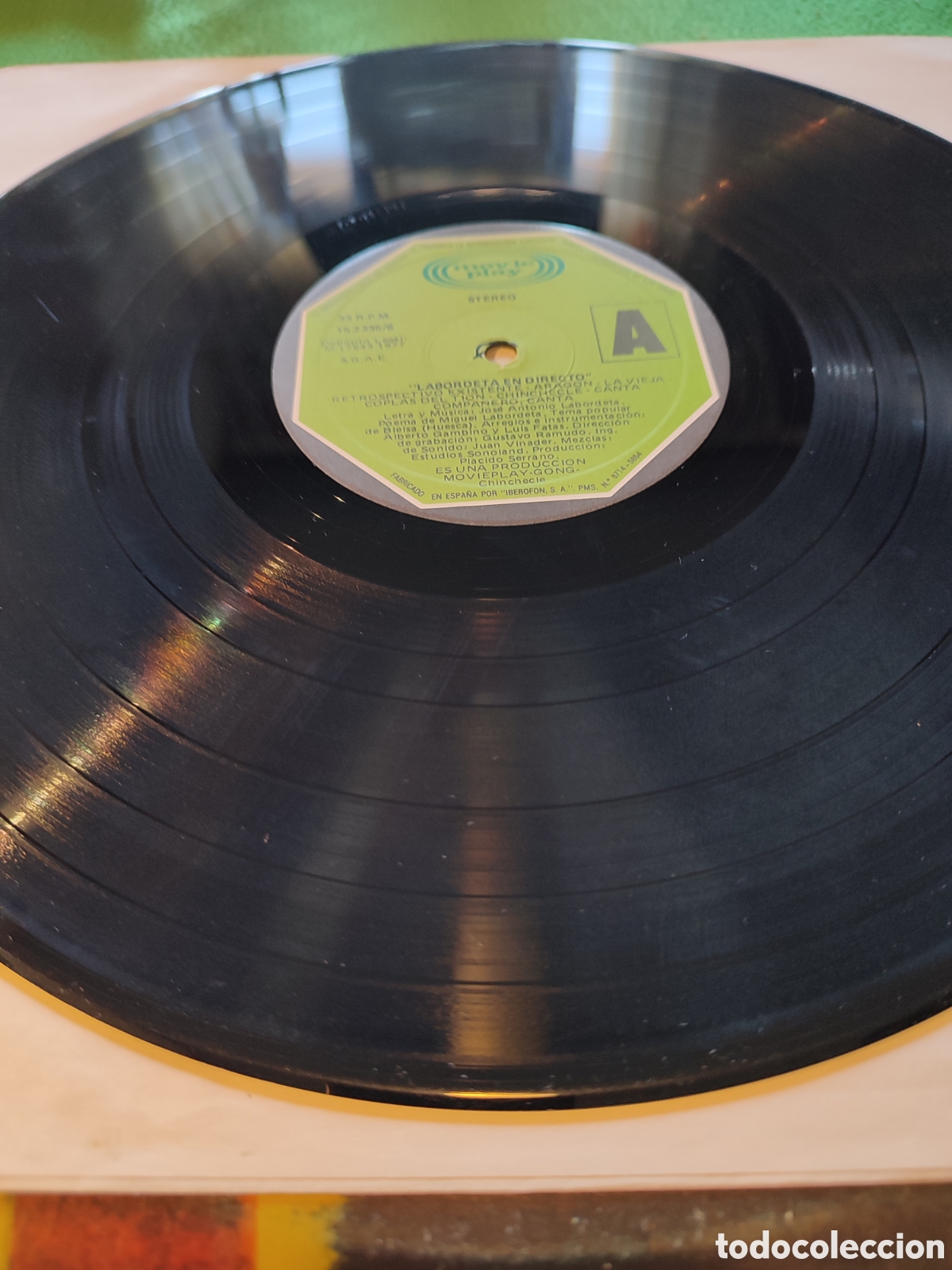 Discos de vinilo: Labordeta - Labordeta en directo - Foto 3