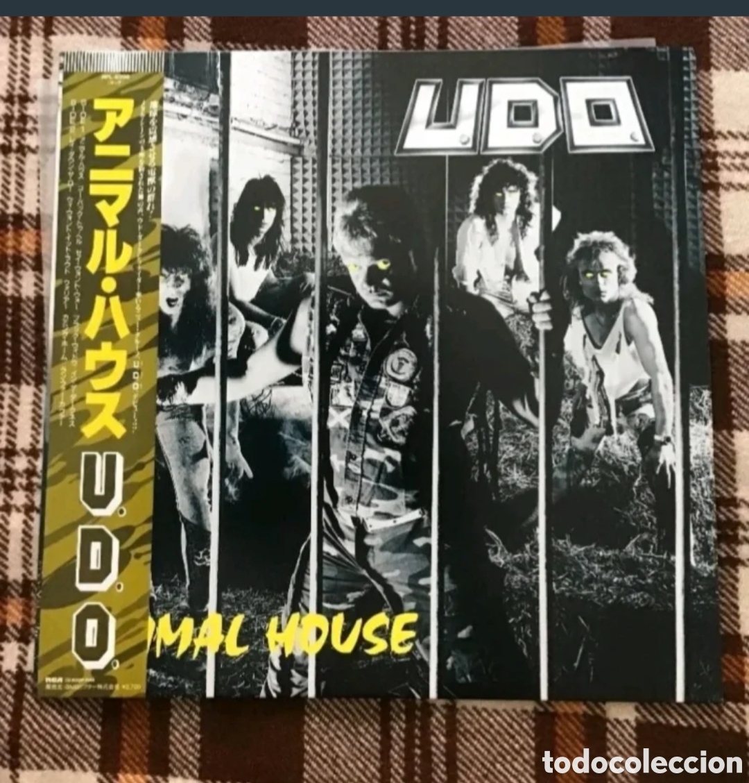 Discos de vinilo: Vinilo UDO Animal House, edici&oacute;n japan