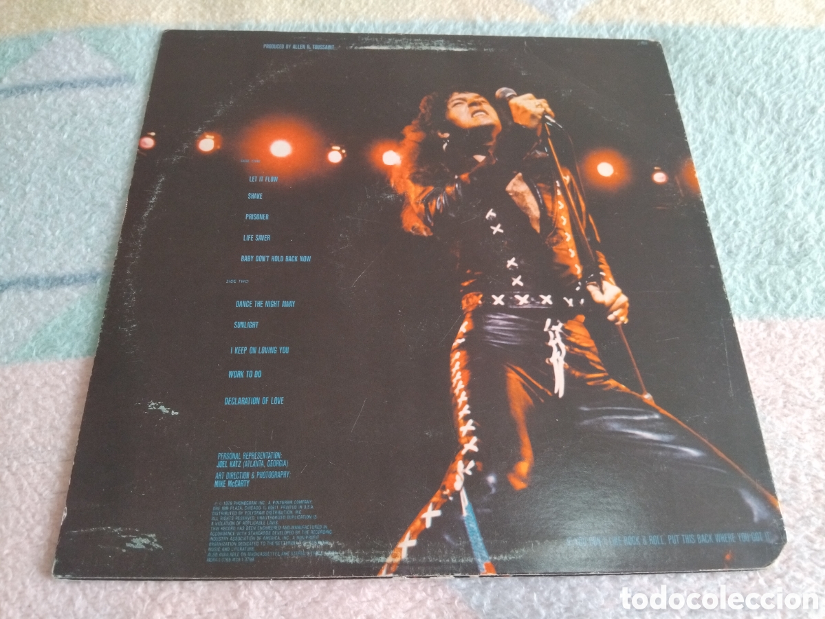 Discos de vinilo: MYLON LEFEVRE ( Rock and roll resurrection) LP - Foto 2