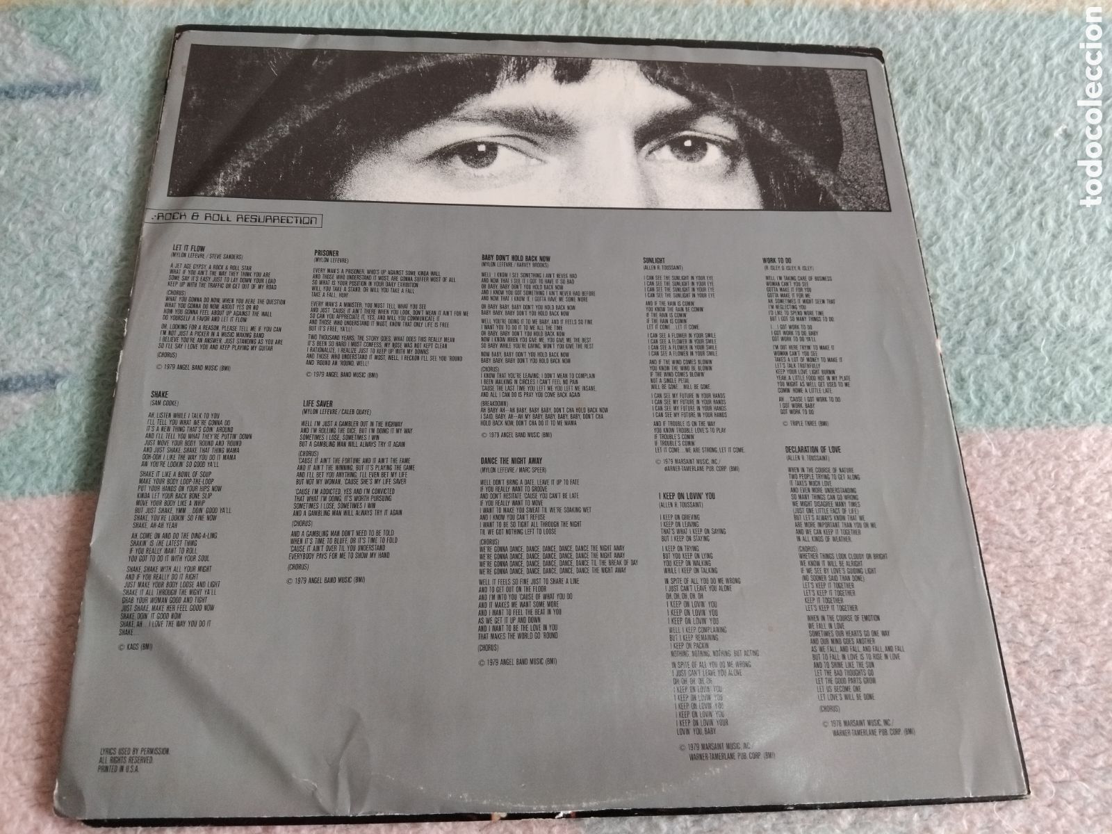Discos de vinilo: MYLON LEFEVRE ( Rock and roll resurrection) LP - Foto 4