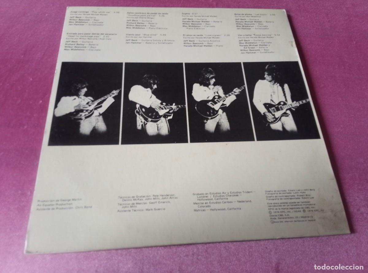 Discos de vinilo: JEFF BECK WIRED 1976 LP L31 2 2 - Foto 4