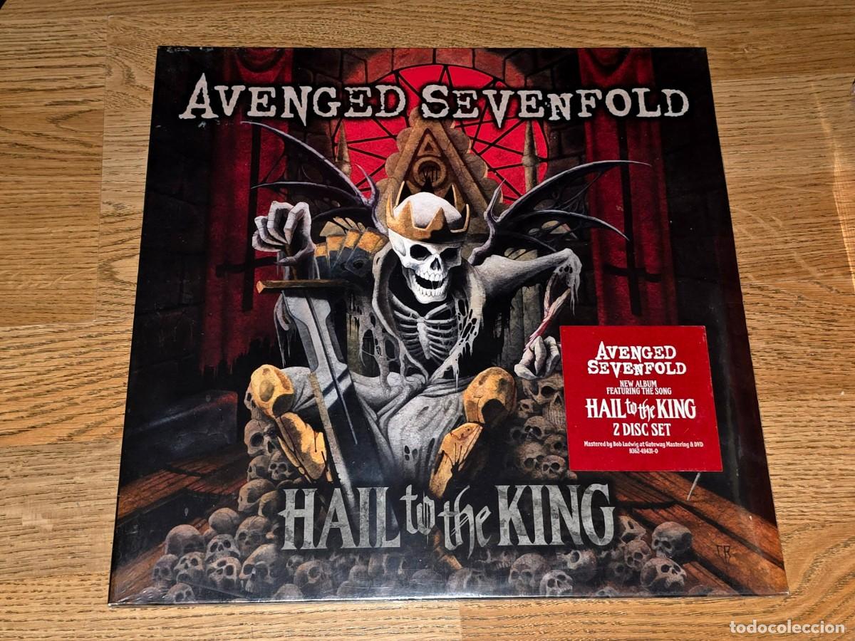 Dischi in vinile: AVENGED SEVENFOLD 2 LP Hail to the king*PRECINTADO*Motley Crue-Iron Maiden- Bullet for my Valentine