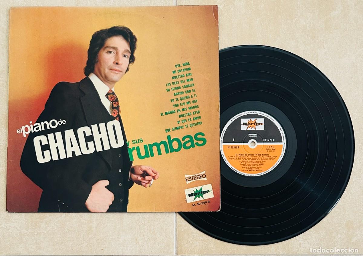 Discos de vinilo: CHACHO Y SUS RUMBAS VINILO LP EL PIANO MARFER 1975