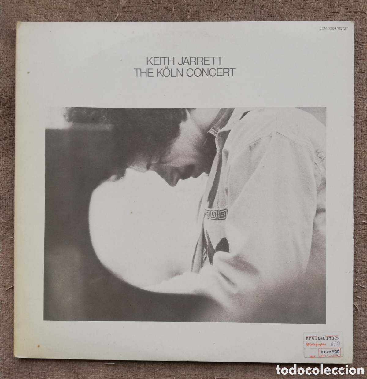 Discos de vinilo: Keith Jarrett - The K&ouml;ln Concert. Disco vinilo doble concierto en K&ouml;ln