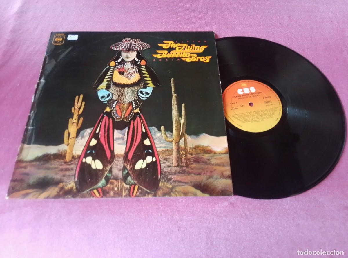 Discos de vinilo: FLYING BURRITO BROTHERS VOLANDO DE NUEVO 1976 LP L31 2