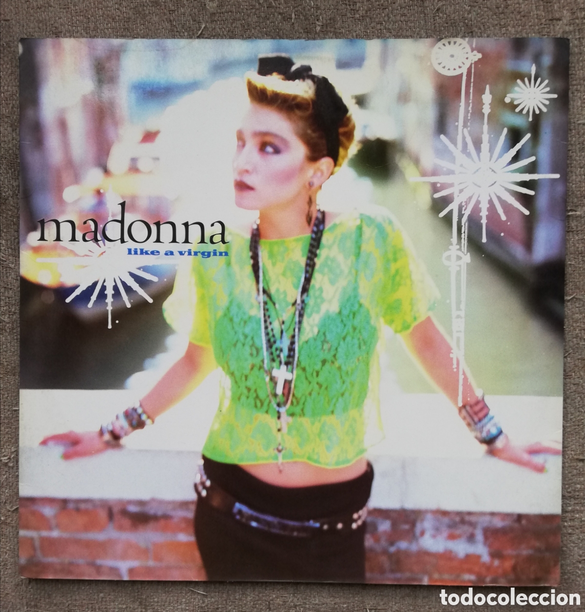 Discos de vinilo: Madonna - Maxisingle 45 rpm. Like a virgin y Stay.