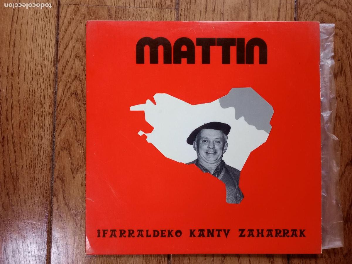 Discos de vinilo: Mattin - ifarraldeko kantu zaharrak