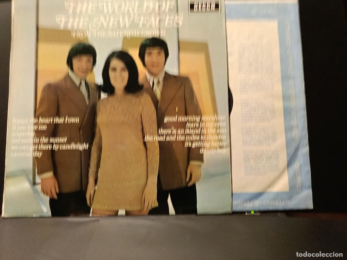 Discos de vinilo: THE NEW FACES THE WORLD OF NEW FACES LP UK 1969 PDELUXE