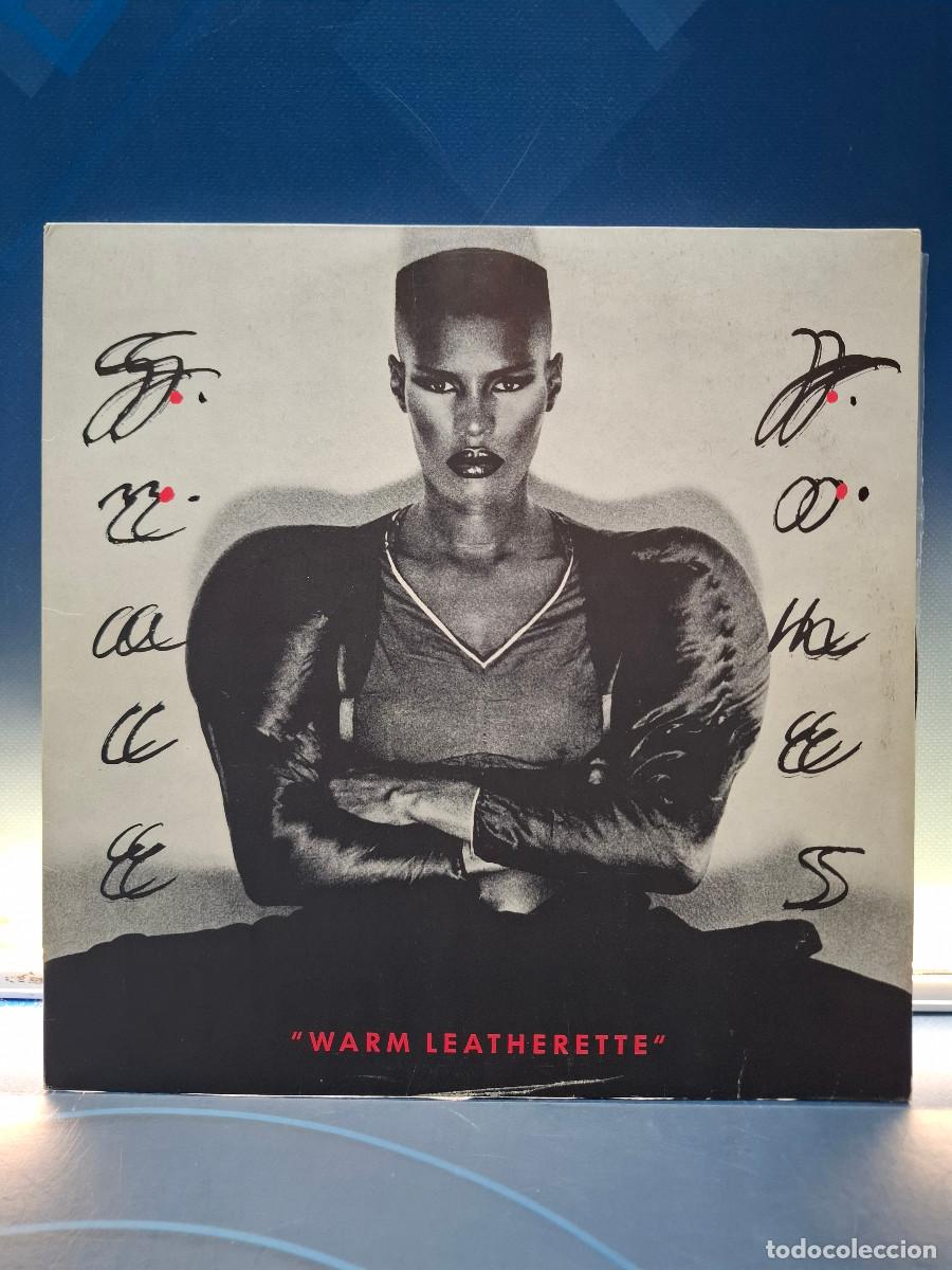 Discos de vinilo: Disco, Lp, Grace Jones, Warm Leatherette, 1980