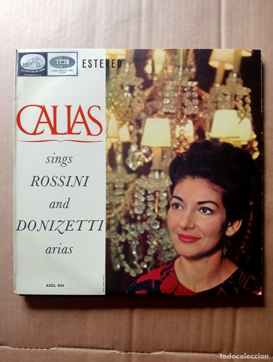 Vinyl records: Callas - Callas Sings Rossini And Donizetti Arias (LP, Album, RE) 1965