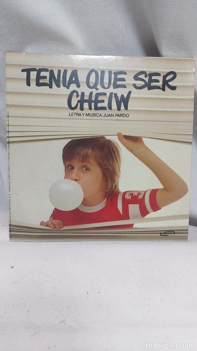 Vinyl records: Lp ten&iacute;a que ser cheiw Juan Pardo 1980