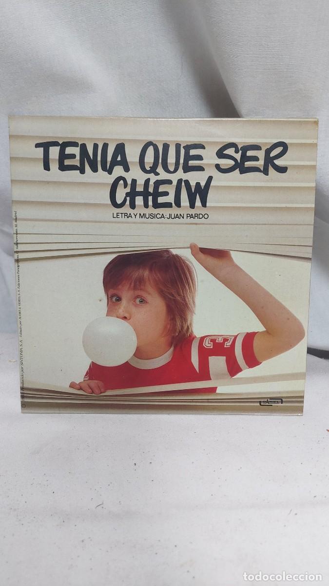 Vinyl records: Lp ten&iacute;a que ser cheiw Juan Pardo 1980
