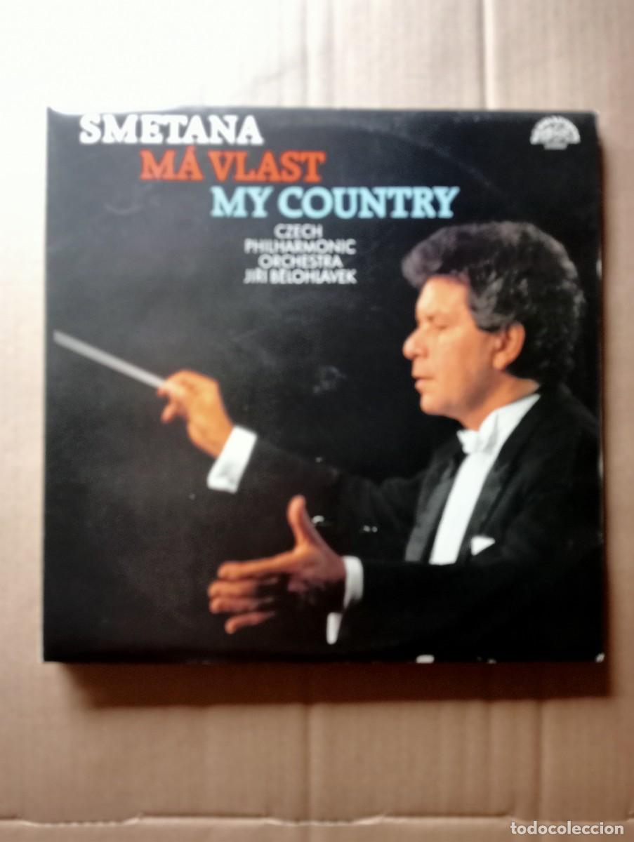 Discos de vinilo: Bedřich Smetana - M&aacute; vlast / My country (2xLP, Album 1991