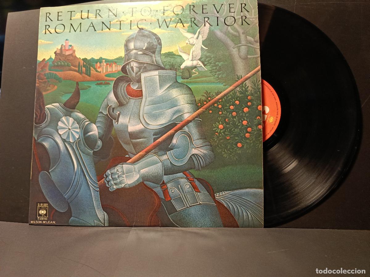 Discos de vinilo: RETURN TO FOREVER ROMANTIC WARRIROR LP ESPA&Ntilde;A 1976 PDELUXE