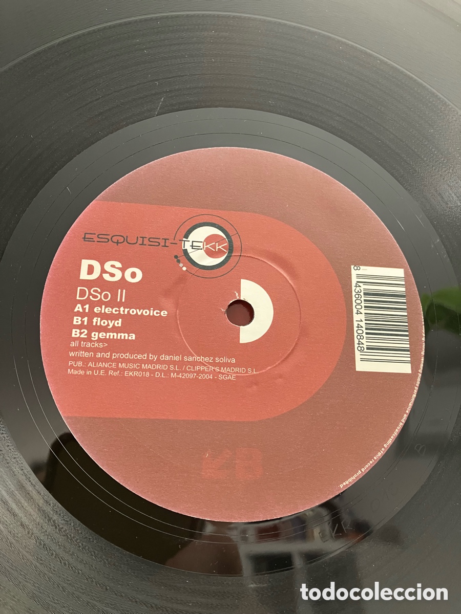 Discos de vinilo: Dso - Dso II 12&rdquo; Ep Esquisitekk - Foto 2